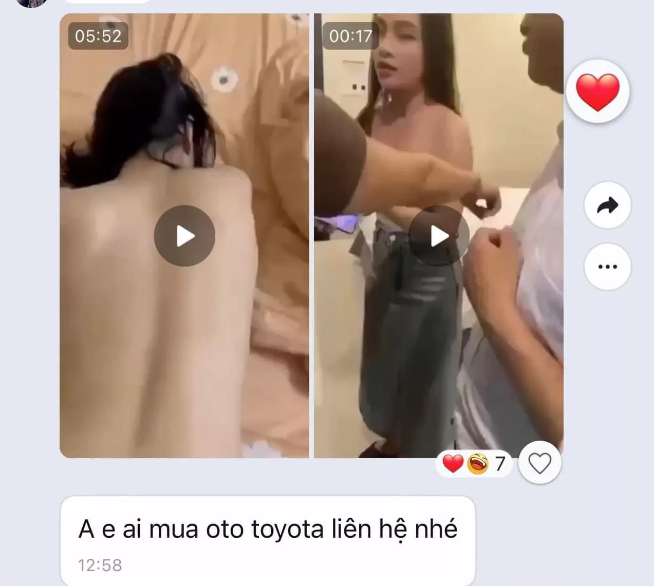 Sale toyota địt nhau lộ mặt sextop1